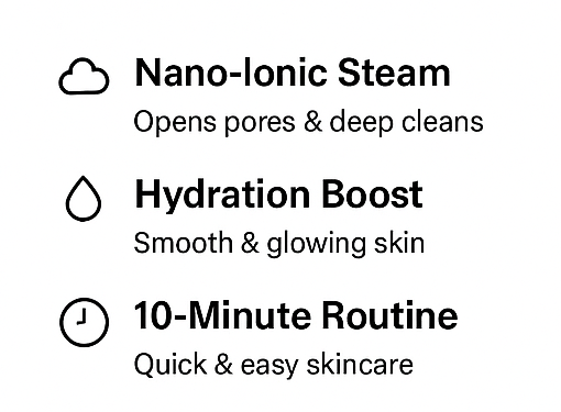 Nano Ionic Face Steamer