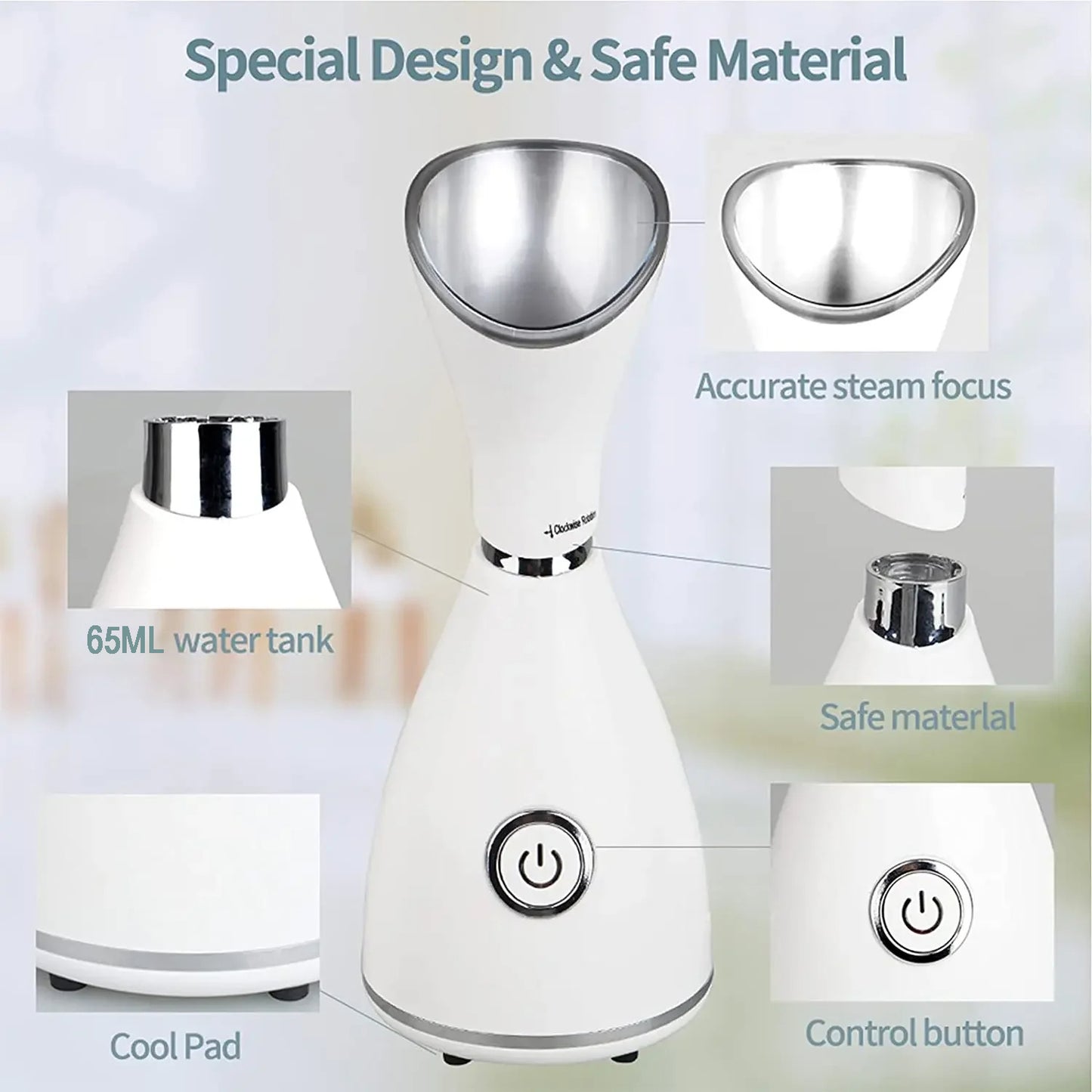 Nano Ionic Face Steamer